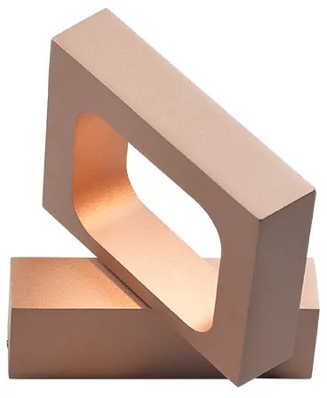 Φωτιστικό Επίτοιχο Aca ZD80856LEDGD CYCLOP Χρυσό Χρώμα (Gold Coloured) 3000K