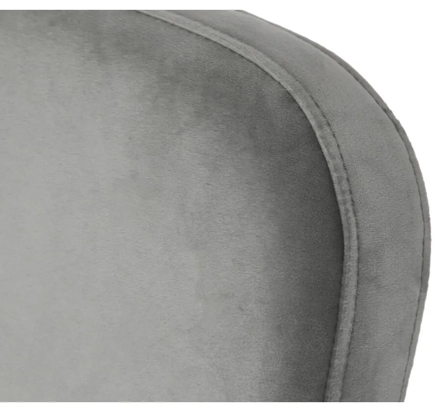 Κάθισμα DKD Home Decor Γκρι Μέταλλο 62 x 76 x 76 cm 55 x 71 x 72 cm