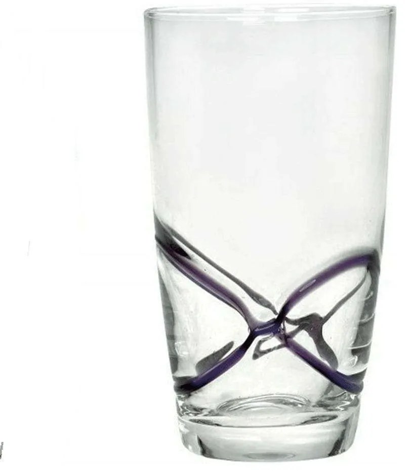 Ποτήρι Νερού X-treme 52.982.50 455ml Amethyst Cryspo Trio Glass