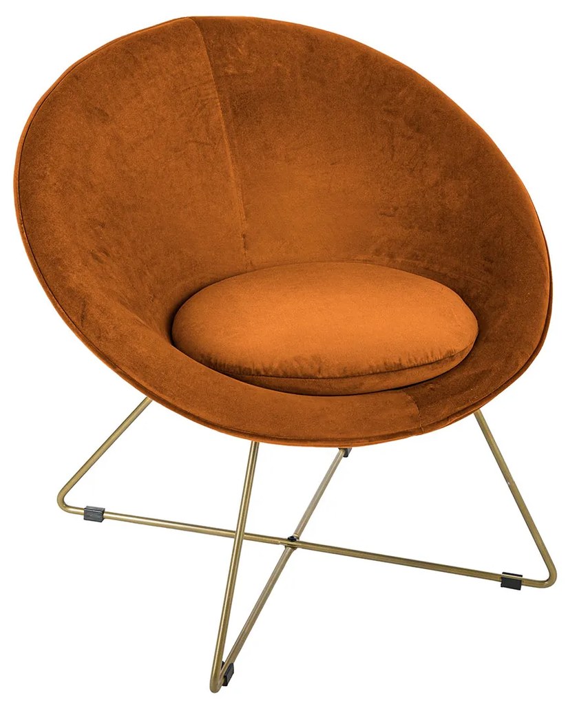 Πολυθρόνα (76x67x73) A-S Evan Armchair Ambre 157066D