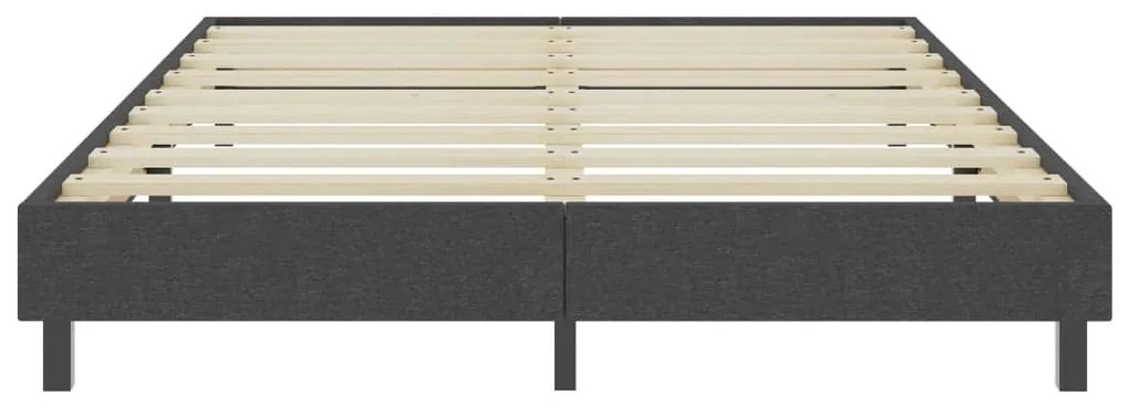 vidaXL Πλαίσιο Κρεβατιού Boxspring Γκρι 180 x 200 εκ. Υφασμάτινο