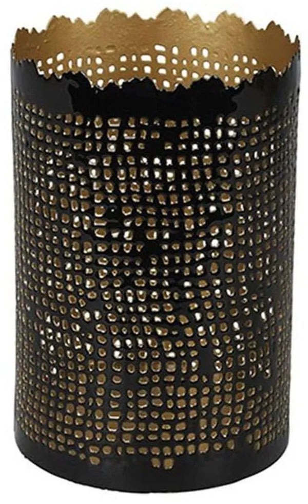 Κηροπήγιο Mila 013.796231 10x15cm Pink Metal