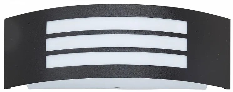 Rabalux Φωτιστικό Επιτοίχιο Roma IP44 Λευκό-Μαύρο 8409