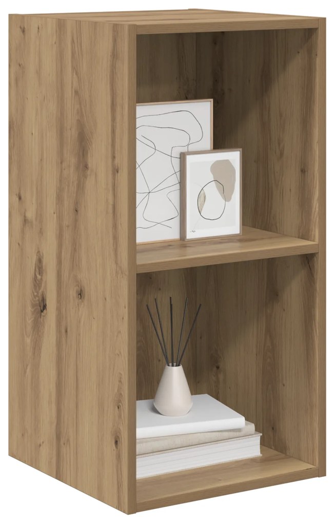 vidaXL Τοίχου Ντουλάπι Τηλεόρασης artisan δρυς 37 x 37 x 72 εκ