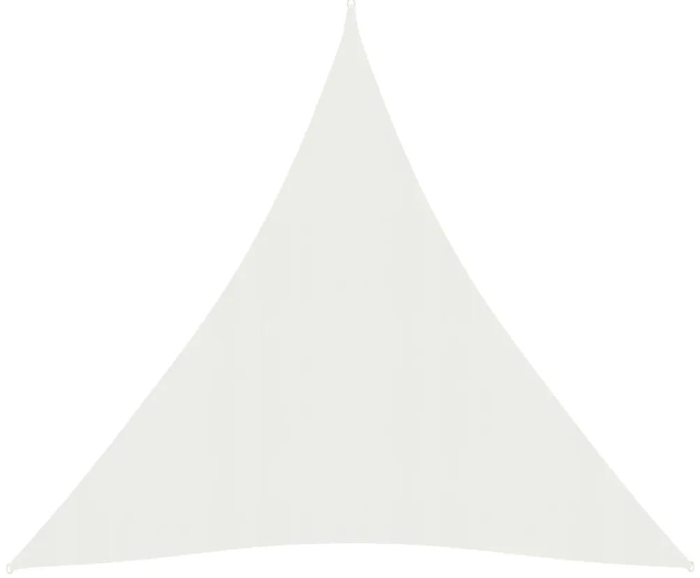 Πανί Σκίασης Λευκό 5 x 6 x 6 μ. από HDPE 160 γρ./μ²