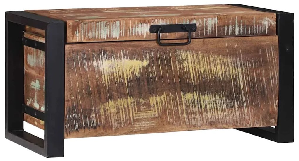 vidaXL Κουτιά Αποθήκευσης Καφέ 60 x 30 x 30 cm Μασίφ ανακυκλωμένο ξύλο