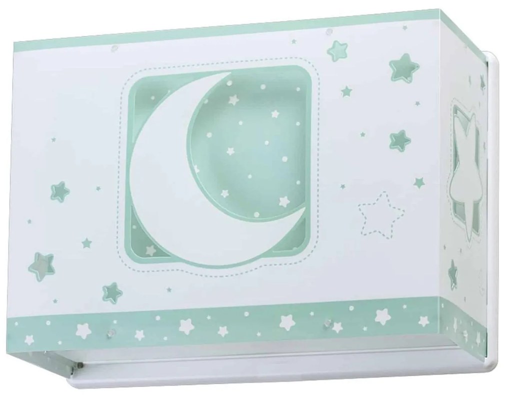 Φωτιστικό Τοίχου - Απλίκα Moon 63238 H Green Ango Polypropylene