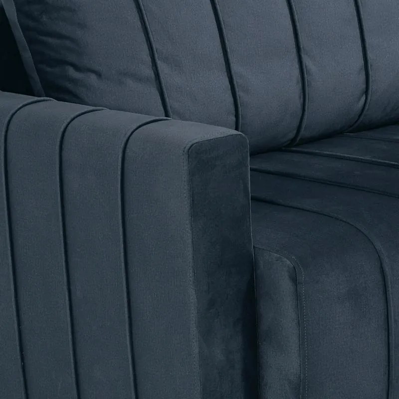 Καναπές - Κρεβάτι Comfort Fylliana Μπλέ 235x104x80 εκ. 235x104x80 εκ.