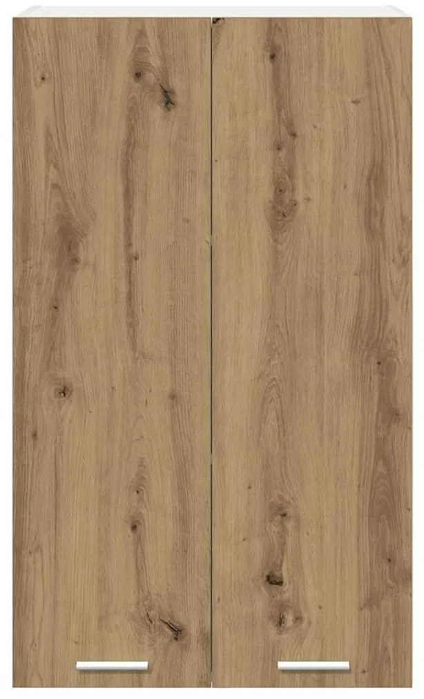 vidaXL Κρεμαστό ντουλάπι με αποθήκευση Artisan Oak 60 x 31 x 100 εκ.