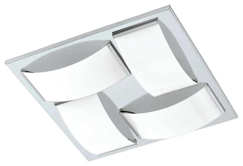 Φωτιστικό Οροφής - Πλαφονιέρα Led 94884 Wasao 1 Eglo Metal, Glass