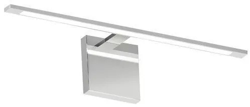 Απλίκα Φωτιστικό Μπάνιου LED 14W Νίκελ IP44 3CCT 68cm Arte Illumina Zenglow 144-80528 Eurolamp-144-80528-Νίκελ Ματ 144-80528