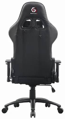 GEMBIRD GAMING CHAIR LEATHER BLACK