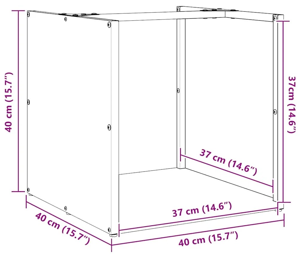 ΡΑΦΙ ΚΑΥΣΟΞΥΛΩΝ ΛΕΥΚΟ 40X40X40 ΕΚ. ΧΑΛΥΒΑΣ ΨΥΧΡΗΣ ΕΛΑΣΗΣ 864238