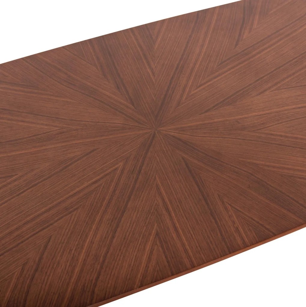 Τραπεζάκι σαλονιού RINER C9737 MDF σε Καρυδί 120x60x45Yεκ. 120x60x45 εκ.