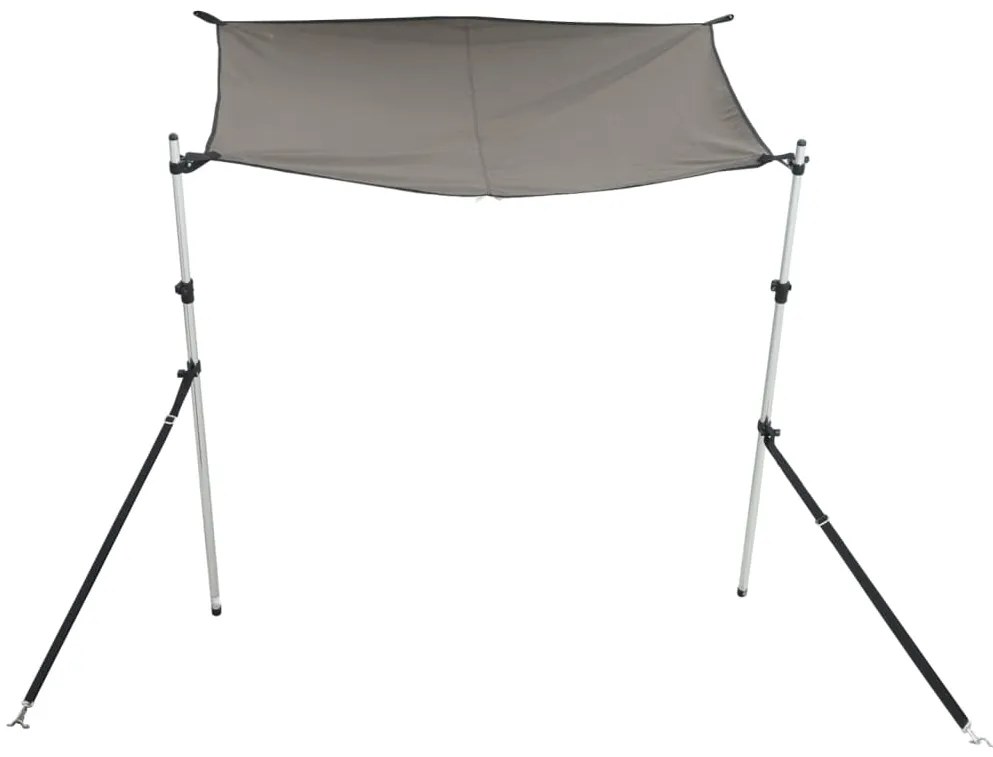 vidaXL Επέκταση Σκιάστρου Σχήμα Τ Ανθρακί 174x205x(115-194) εκ.