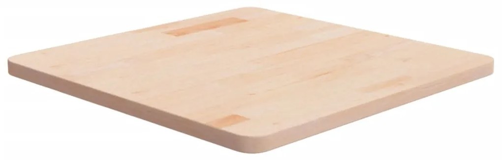 vidaXL Επιφάνεια Τραπεζιού Τετράγωνη 60x60x2,5 εκ. Μασίφ Ξύλο Δρυς