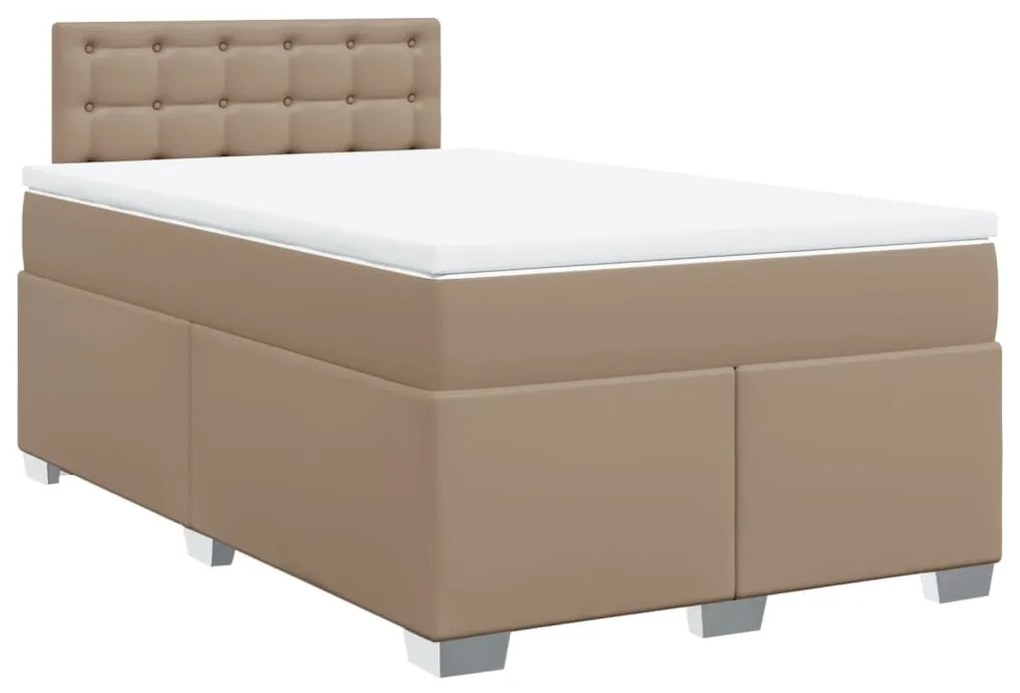 ΚΡΕΒΑΤΙ BOXSPRING ΜΕ ΣΤΡΩΜΑ ΚΑΠΟΥΤΣΙΝΟ 120X190ΕΚ.ΑΠΟ ΣΥΝΘ.ΔΕΡΜΑ 3288415