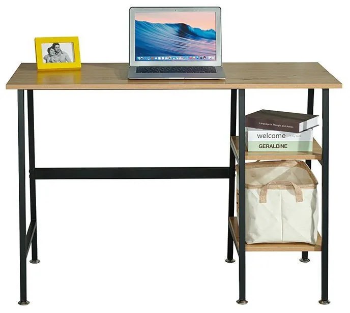 Γραφείο Edge 2084 Fylliana Μεταλλικό Sonoma - Artisan 110x50x75 εκ. 110x50x75 εκ.