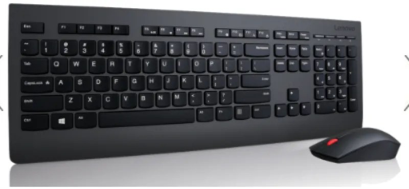 Lenovo 4X30H56796 Professional Wireless Keyboard and Mouse Combo (US)