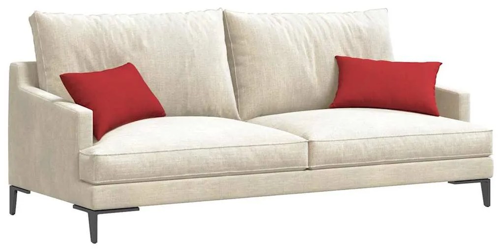 vidaXL Μαξιλάρι Καναπέ 2 pcs Κόκκινο 50 x 30 cm ύφασμα