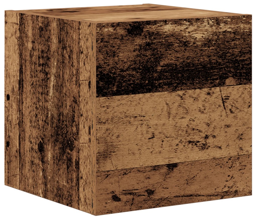 vidaXL Σετ επίπλου τηλεόρασης 7 pcs Παλιό ξύλο 180 x 30 x 120 εκ.