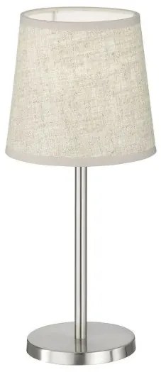 Επιτραπέζιο Φωτιστικό Νίκελ Eve Η30 Φ14 Fischer Honsel-850101-Μπεζ 850101