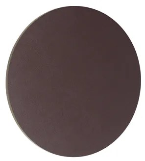 Απλίκα Φωτιστικό Τοίχου ECLIPSE Φ40 24W 3000Κ LED Aca-ZM1724LEDWDL-Σκ. καφέ ZM1724LEDWDL