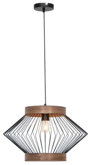 Κρεμαστό Φωτιστικό Darling πλέγμα Μαύρο Viokef 4211900 Μαύρο