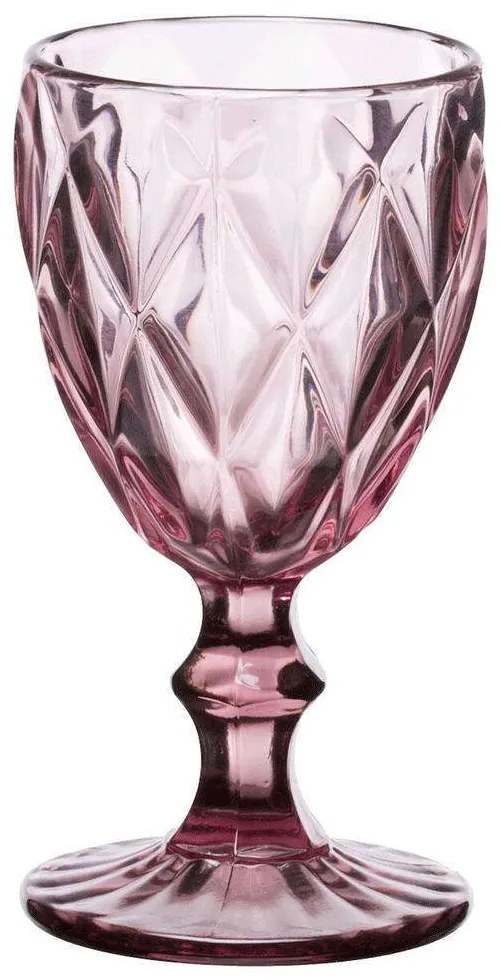 Ποτήρι Νερού Κολωνάτο Kare 52.702.53 320ml Purple Cryspo Trio Glass