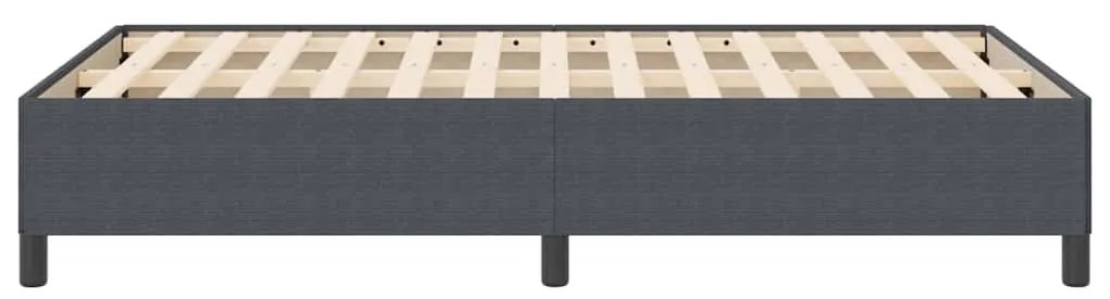 vidaXL Σκελετός Κρεβατιού Σκούρο γκρι 120 x 190 cm Βελούδο