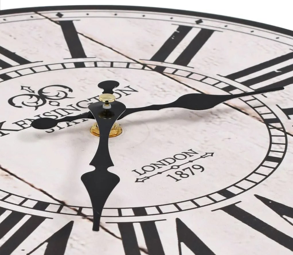 vidaXL Ρολόι Τοίχου Vintage Λονδίνο 30 εκ.