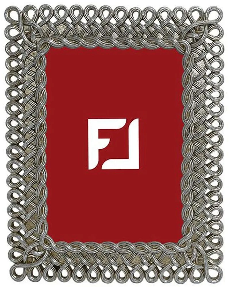 Κορνίζα 253-224-543 20x25cm Silver Polyresin