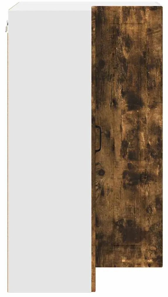 vidaXL Ντουλάπα Κουζίνας με ράφι Καπνιστό Δρύς 57 x 57 x 100 εκ.