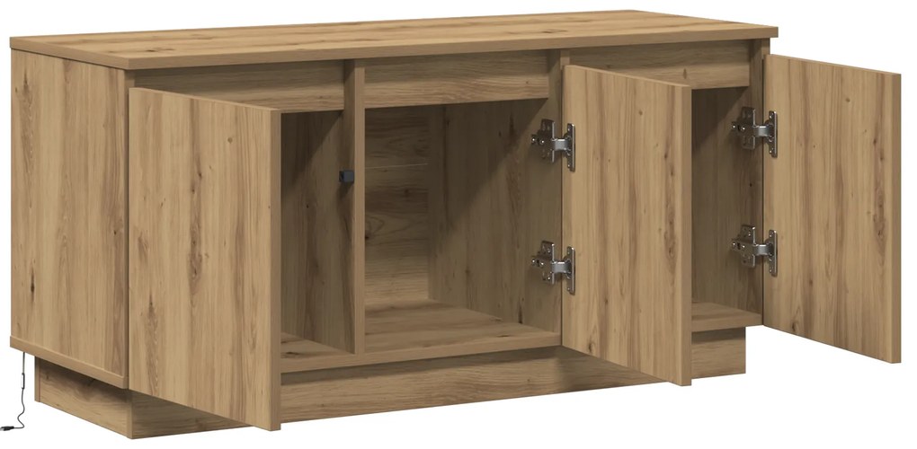 vidaXL Βάση Τηλεόρασης Δρυς 100x38x49 εκ. Επεξεργασμένο Ξύλο