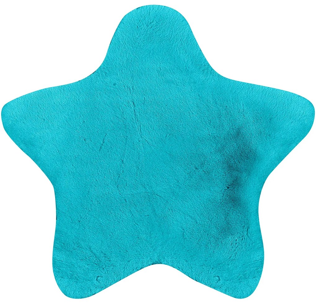 Παιδικό Χαλί FUZZY PETROL STAR 160 x 160 εκ.