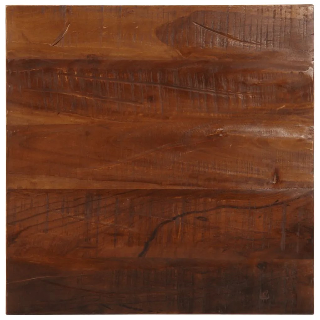 Επιφάνεια Τραπεζιού Τετράγωνη 60x60x2,5 εκ. Ανακυκλωμένο Ξύλο