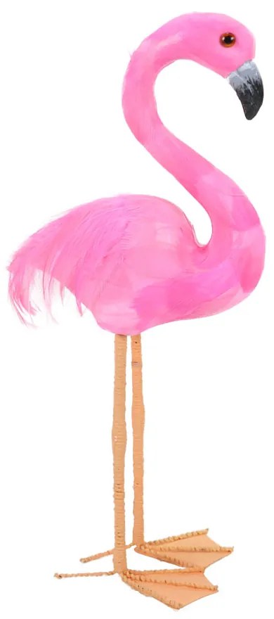 GRAN FLAMINGO DECO ΦΛΑΜΙΝΓΚΟ POLYFOAM ΡΟΖ H35cm - 020835