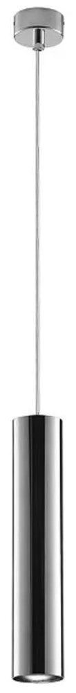 Φωτιστικό Οροφής Fluke I-FLUKE-S30 CR 1xGU10 Φ5,5cm 30x200cm Chrome Luce Ambiente Design Metal