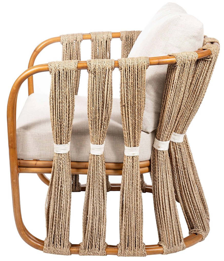 Armchair S Line lounge με μαξιλάρια S3005-00N3