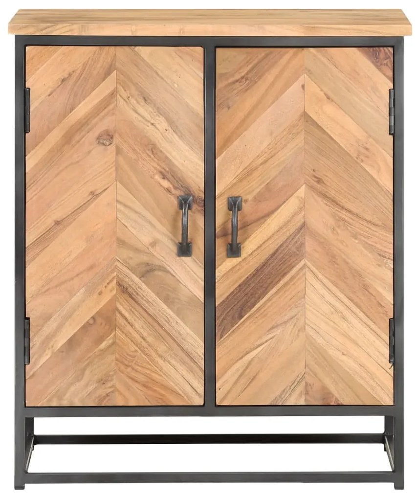 vidaXL Ντουλάπι 60 x 35 x 70 εκ. από Μασίφ Ξύλο Ακακίας