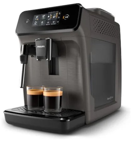 Philips EP1224/00 Αυτόματη Μηχανή Espresso 1500W Πίεσης 15bar με Μύλο Άλεσης Μαύρη