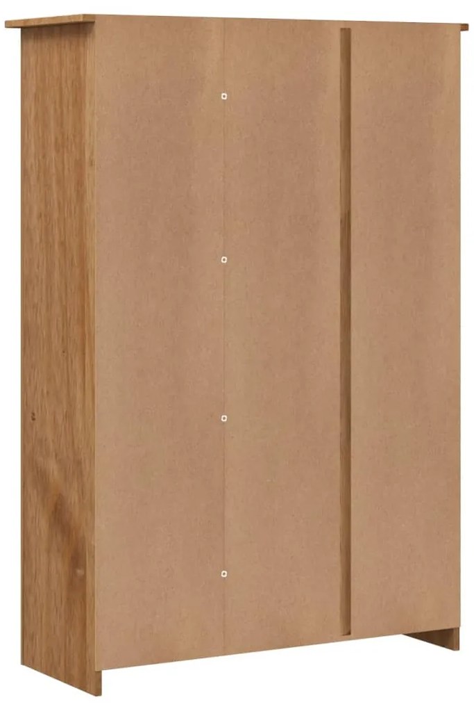 vidaXL Ντουλάπα Τρίφυλλη 118 x 50 x 171,5 εκ. Ξύλο Πεύκου Σειρά Panama