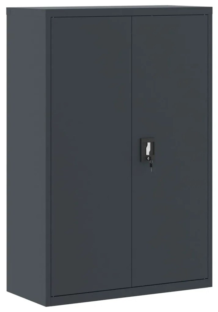 vidaXL Αρχειοθήκη Ανθρακί 90 x 40 x 180 εκ. Ατσάλινη