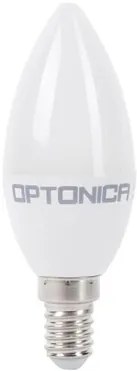 OPTONICA LED λάμπα C37 1425, 5.5W, 6000K, E14, 450lm