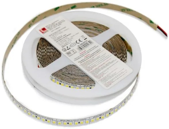 Adeleq Ταινία LED Λευκή 5m 24VDC 18W Και 192LED Ανά Μέτρο 2835 IP54 Λευκό 4000K 30-340240181