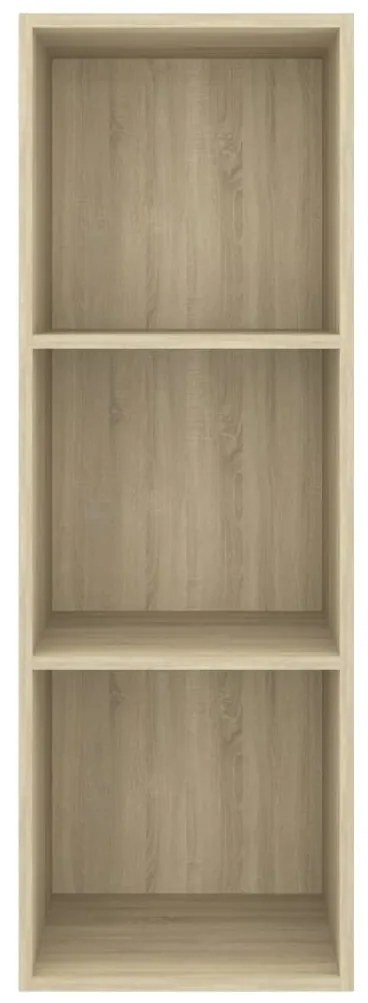 vidaXL Έπιπλο Τηλεόρασης Κρεμαστό Sonoma Δρυς 37x37x107 εκ Επεξ. Ξύλο