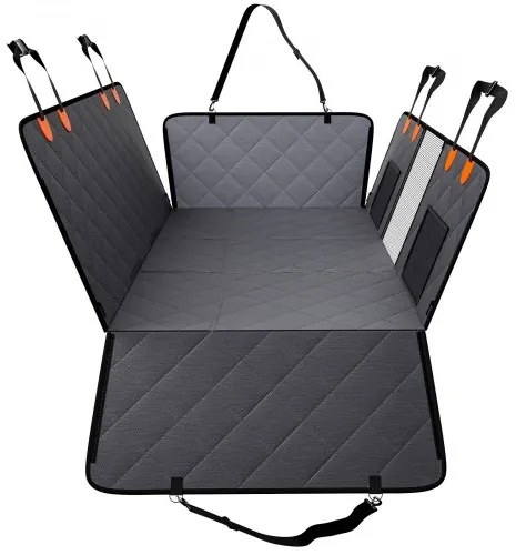 VEVOR 57.4 x 30.3 in Dog Car Seat Cover for Back Seat Waterproof 600D for Truck
