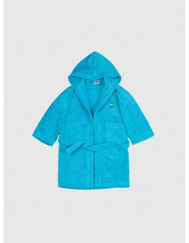 Μπουρνούζι Παιδικό Eco Turquoise Ηλικία 10-12