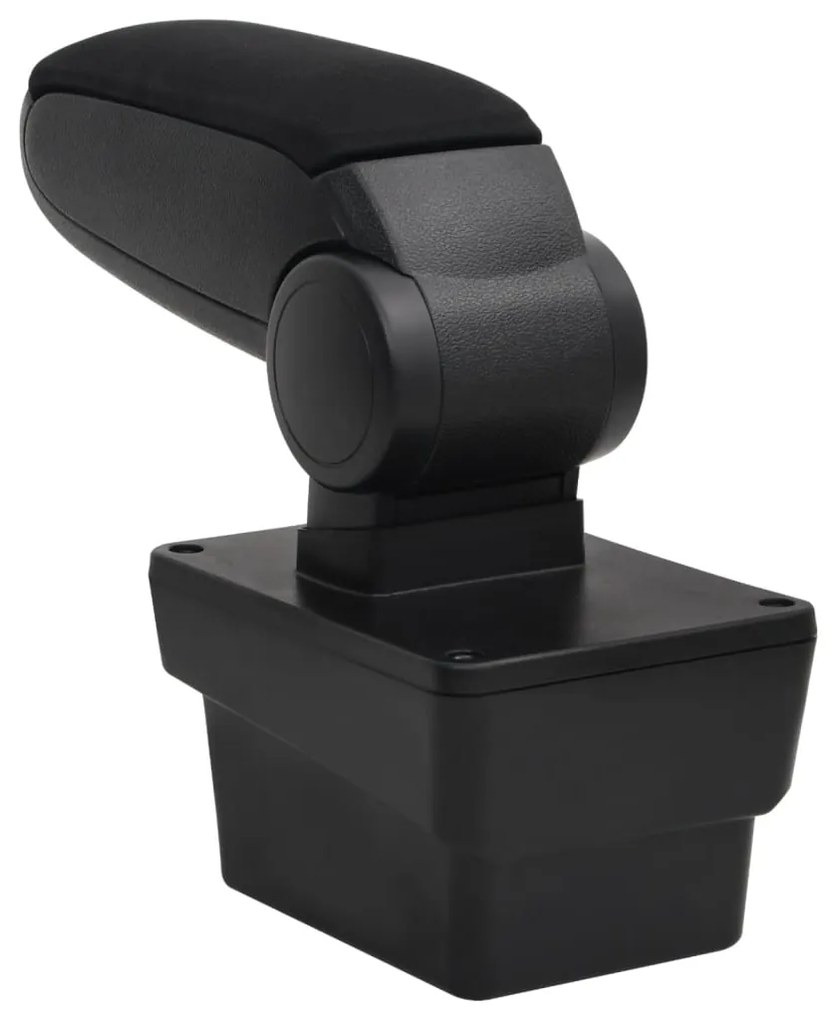 vidaXL Τεμπέλης Αυτοκινήτου Μαύρος 17 x 40 x (31-49) εκ. από ABS