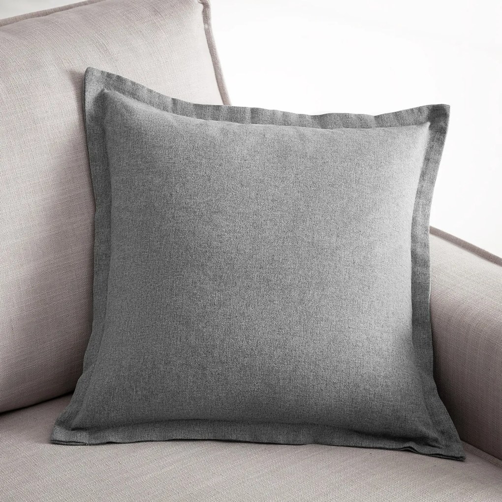 Μαξιλαροθήκη Isolde Elephant Grey 43x43 - Gofis Home 460/15